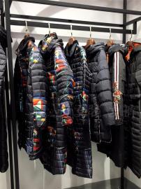 图 反季清仓高端女装品牌宝莱国际2018冬季羽绒服中长款尾货批发 重庆服装 鞋帽 箱包