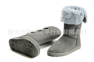【厂家直销批发秋冬热卖ugg1873反毛皮牛皮高筒女子时尚保暖雪地靴】价格,厂家,图片,雪地靴,莆田市荔城区平行线鞋帽商行-